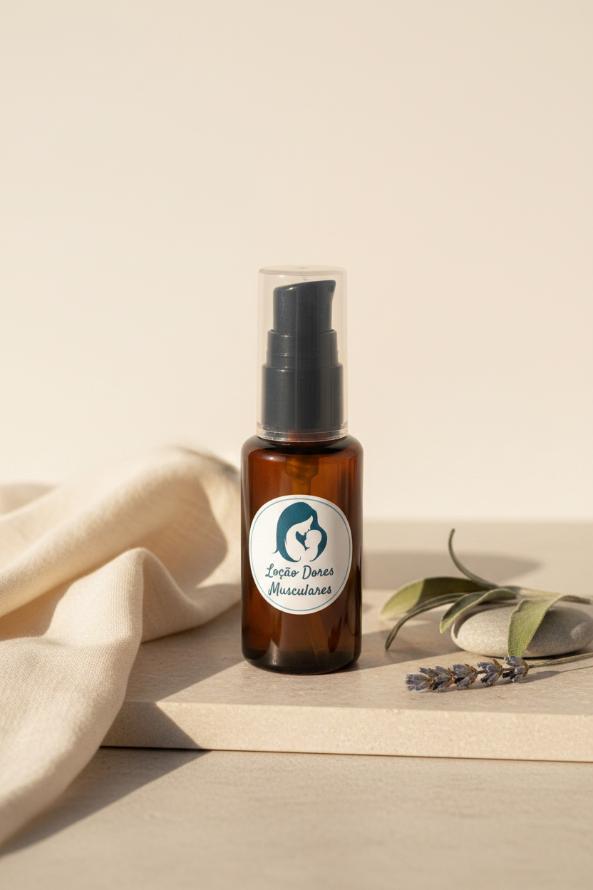 Loção para Dores Musculares 50ml - Solução Adulto