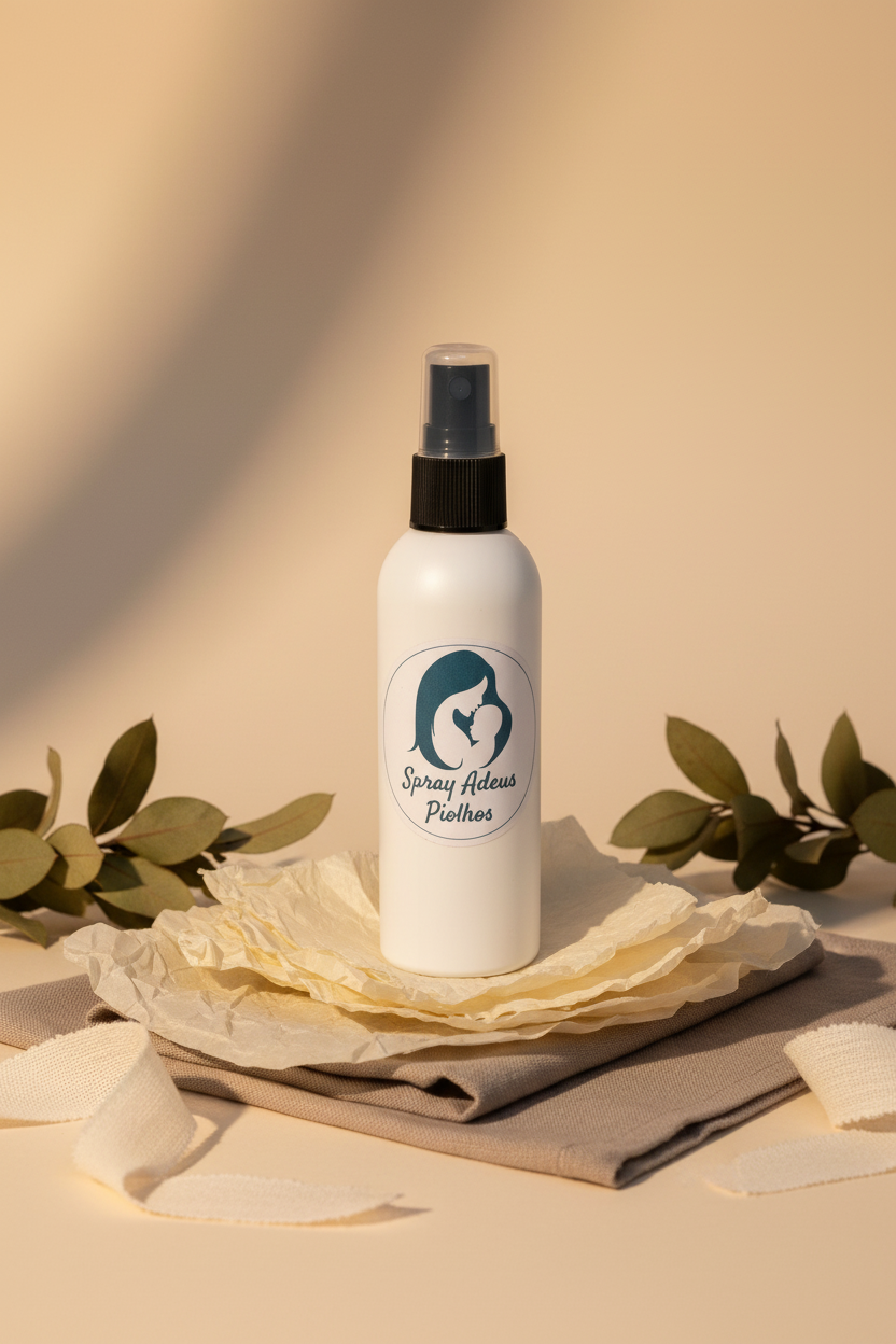Spray Adeus Piolhos | Proteção Natural e Segura - 100ml