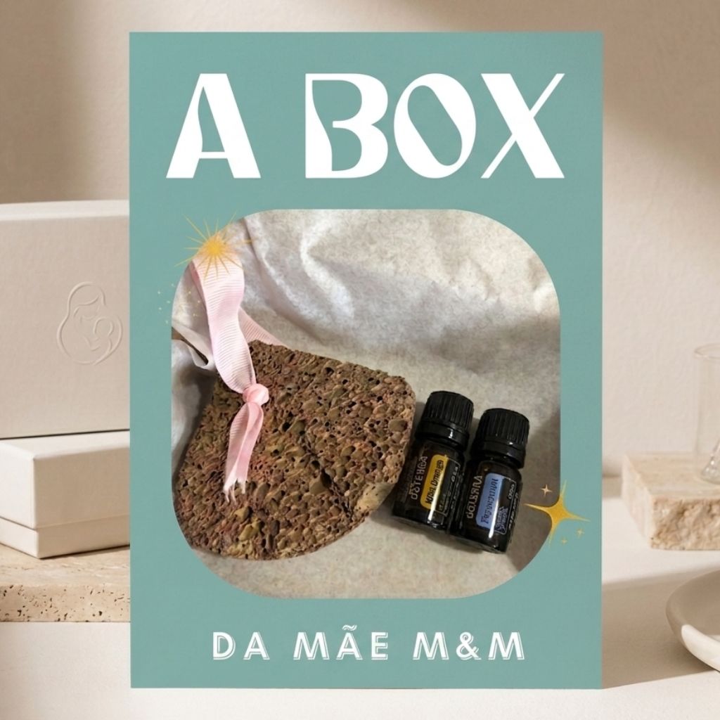 A Box da Mãe M&M - Dia do Pai - Dia da Mulher | Kit Óleos Essenciais