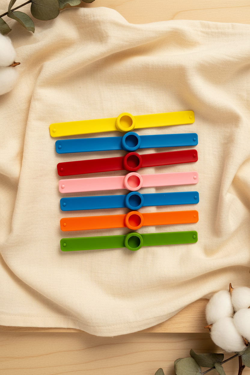 Pulseira infantil - Difusor passivo Flor