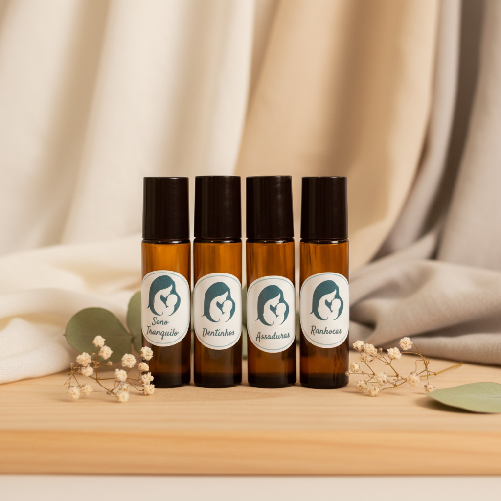 Kit Creche Mãe M&M – Soluções Naturais para Crianças dos 0 aos 5 anos